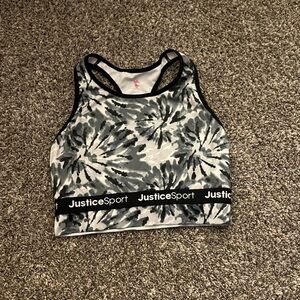 Justice sports bra - size 36B